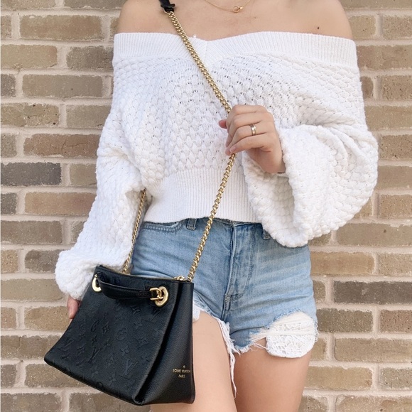 Louis Vuitton M43748 Surene BB Monogram Empreinte Noir Chain Shoulder Bag - Picture 8 of 13